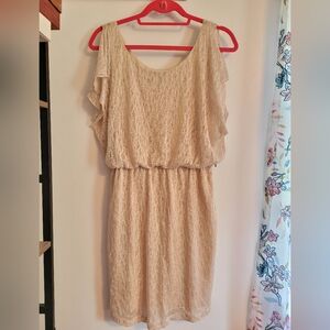 Sleeveless Gold Dress